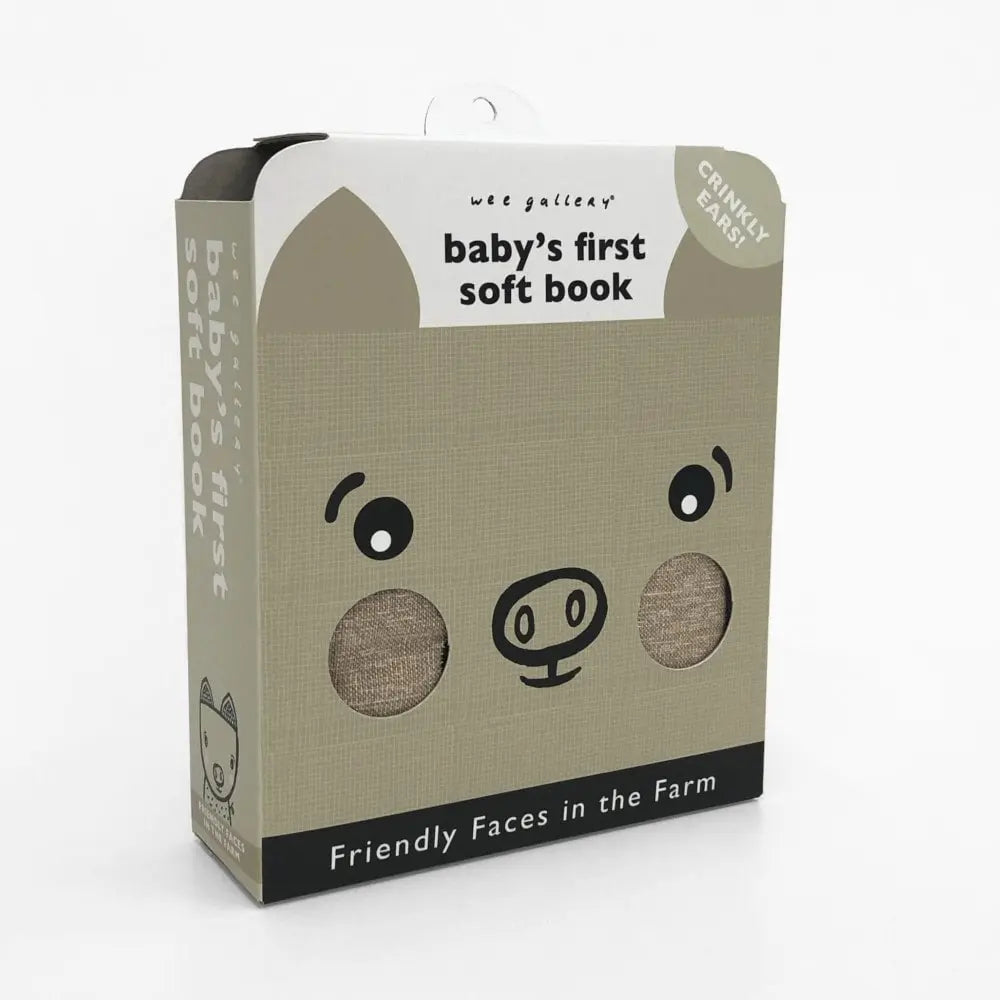 Wee Gallery Soft Book - Farm2-min