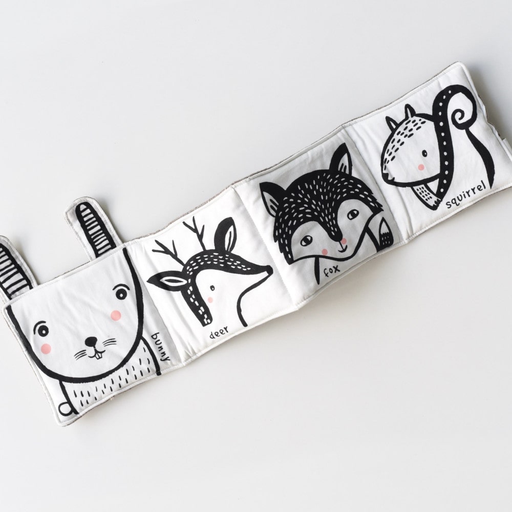 Wee Gallery Soft Book - Forest3-min