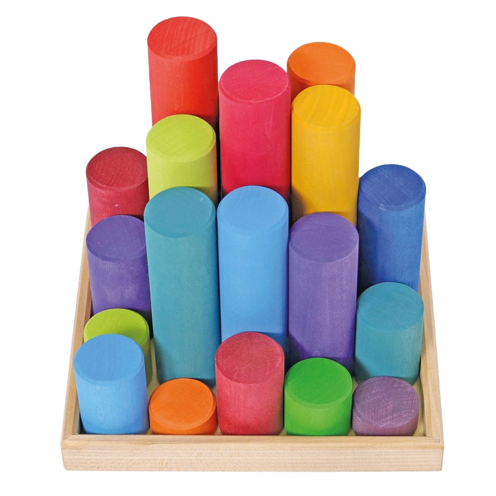 Grimms Bouwblokken Cilinders Groot Original Grimms