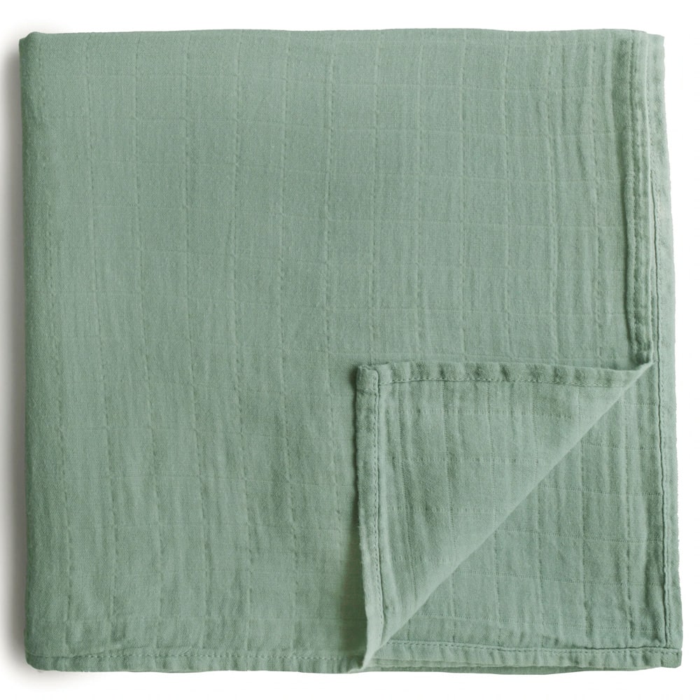 mushie-inbakerdoek-organic-cotton-120x120cm-roman-green-min