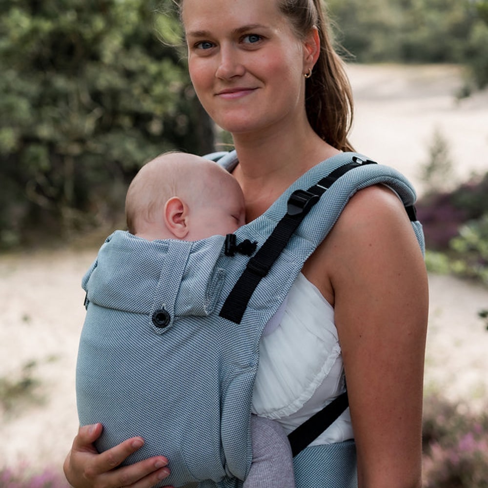 Pure Baby Love Draagzak Click en Go Sea Blue Pure Baby Love