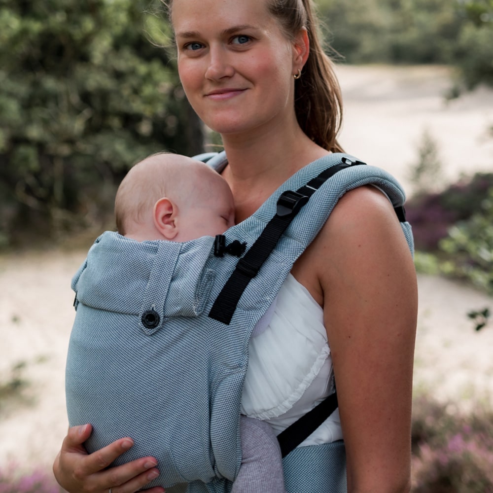 Pure Baby Love Draagzak Click en Go Sea Blue Pure Baby Love
