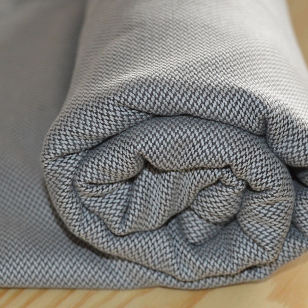 Pure Baby Love Geweven Draagdoek Organic Maat 6 - Dark Grey Pure Baby Love