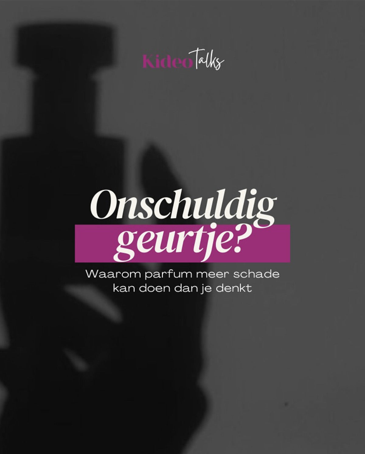 Waarom parfum meer schade kan doen dan je denkt