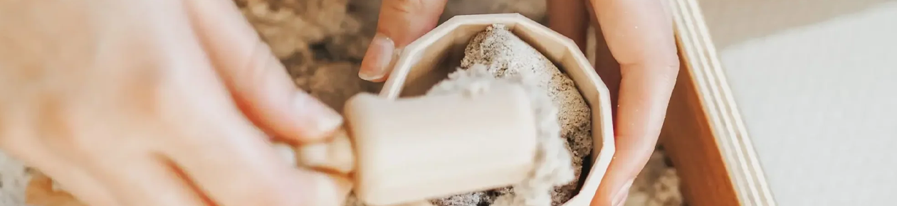 Kinetisch speelzand & Speelrijst