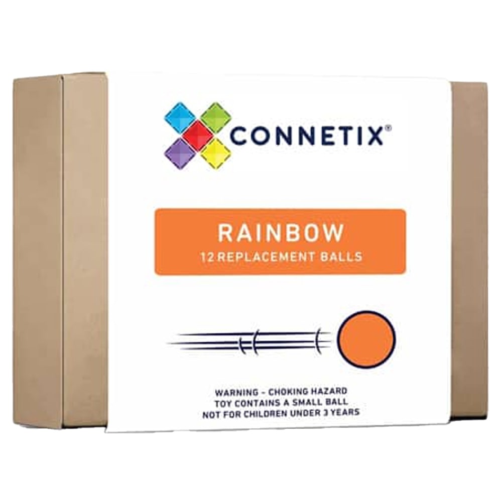 Connetix Tiles Regenboog Ballen 12 Stuks Connetix Tiles