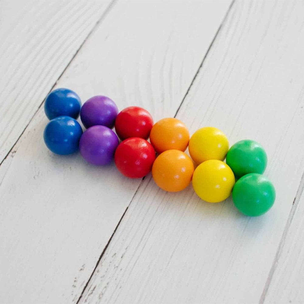 Connetix Tiles Regenboog Ballen 12 Stuks Connetix Tiles