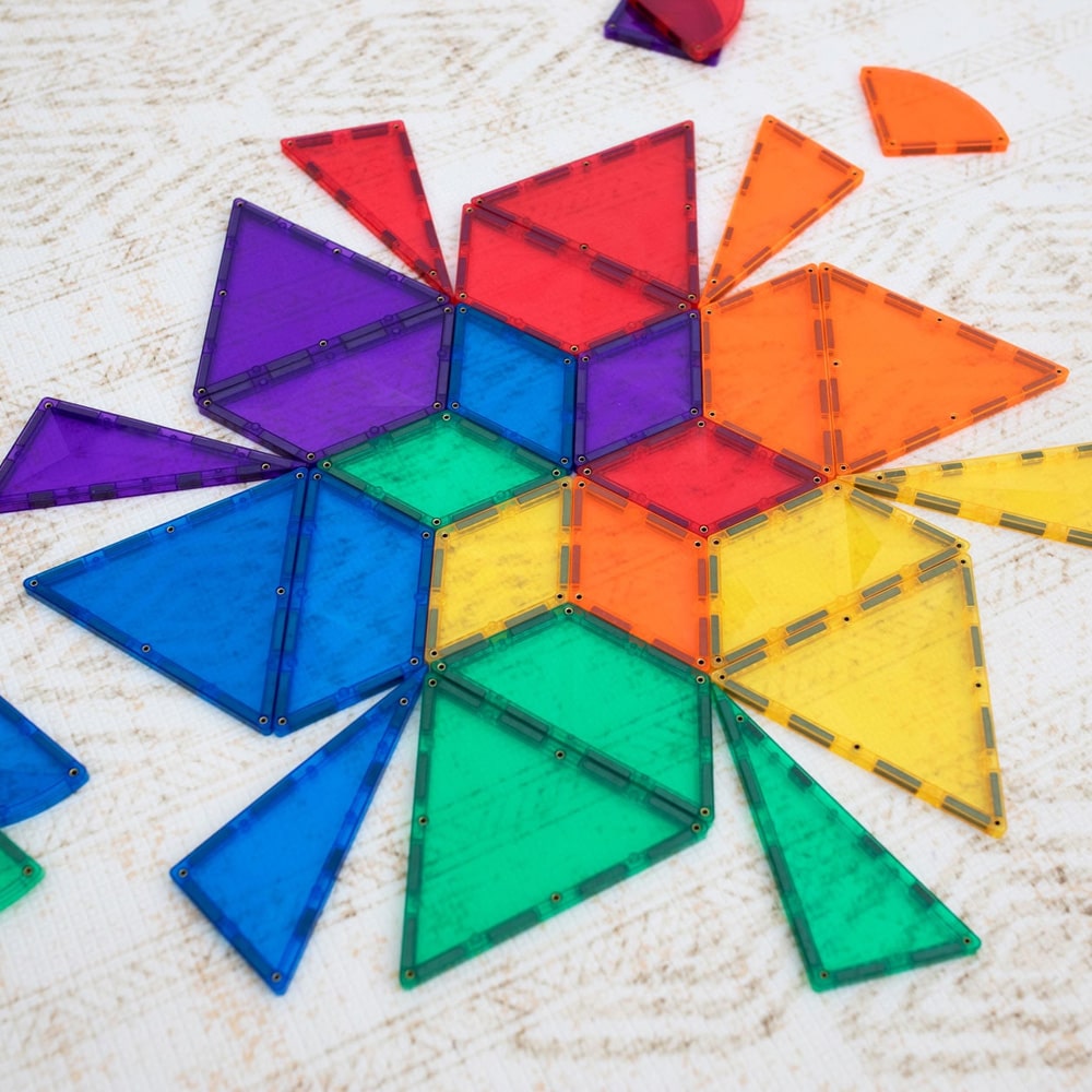Connetix Tiles Rainbow 36 Delige Vorm Uitbreiding Pack Connetix Tiles