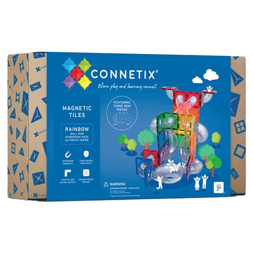 Connetix Tiles Ball Run Expansion Pack 66 Stuks Connetix Tiles