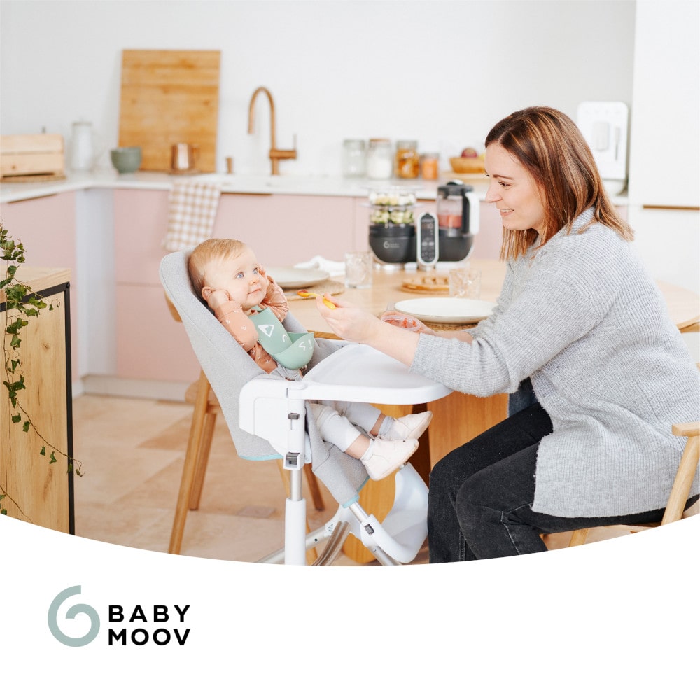 Babymoov Nutribaby Multifunctionele Keukenmachine - Industrial Grey Babymoov
