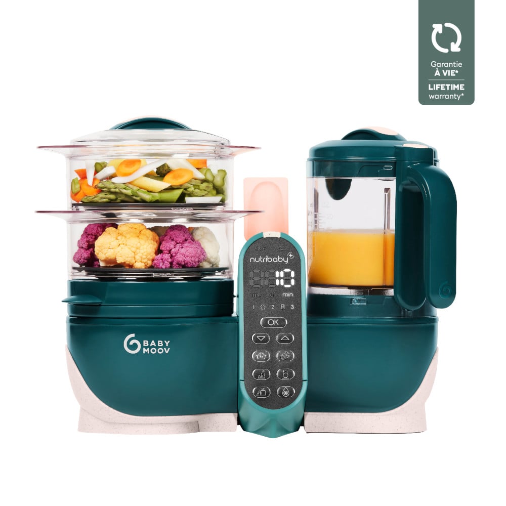 Babymoov Nutribaby Multifunctionele Keukenmachine - Opal Green Babymoov