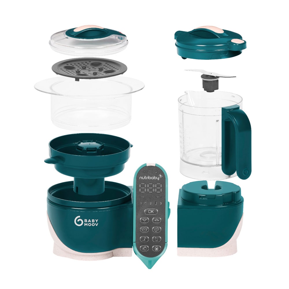 Babymoov Nutribaby Multifunctionele Keukenmachine - Opal Green Babymoov