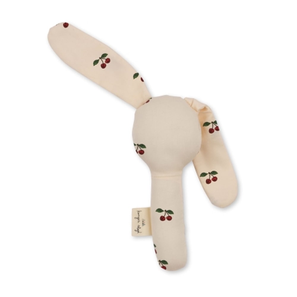 Konges Slojd Bunny Hand Rattle Cherry Konges Slojd