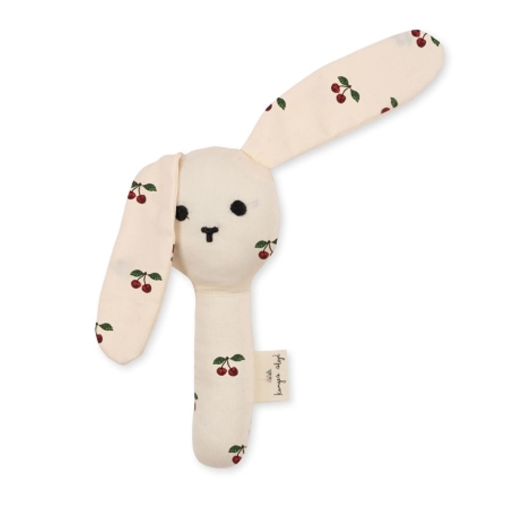 Konges Slojd Bunny Hand Rattle Cherry Konges Slojd