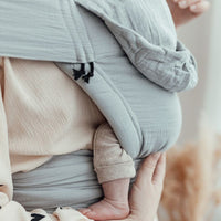 Ilmaha Baby Carrier Mei Tai Uni Light Gray