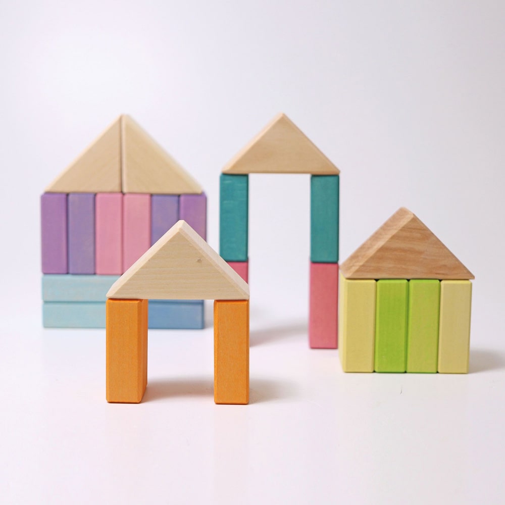 Grimms Bouwblokken Duo - Pastel Grimms