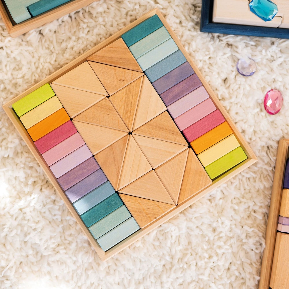 Grimms Bouwblokken Duo - Pastel Grimms