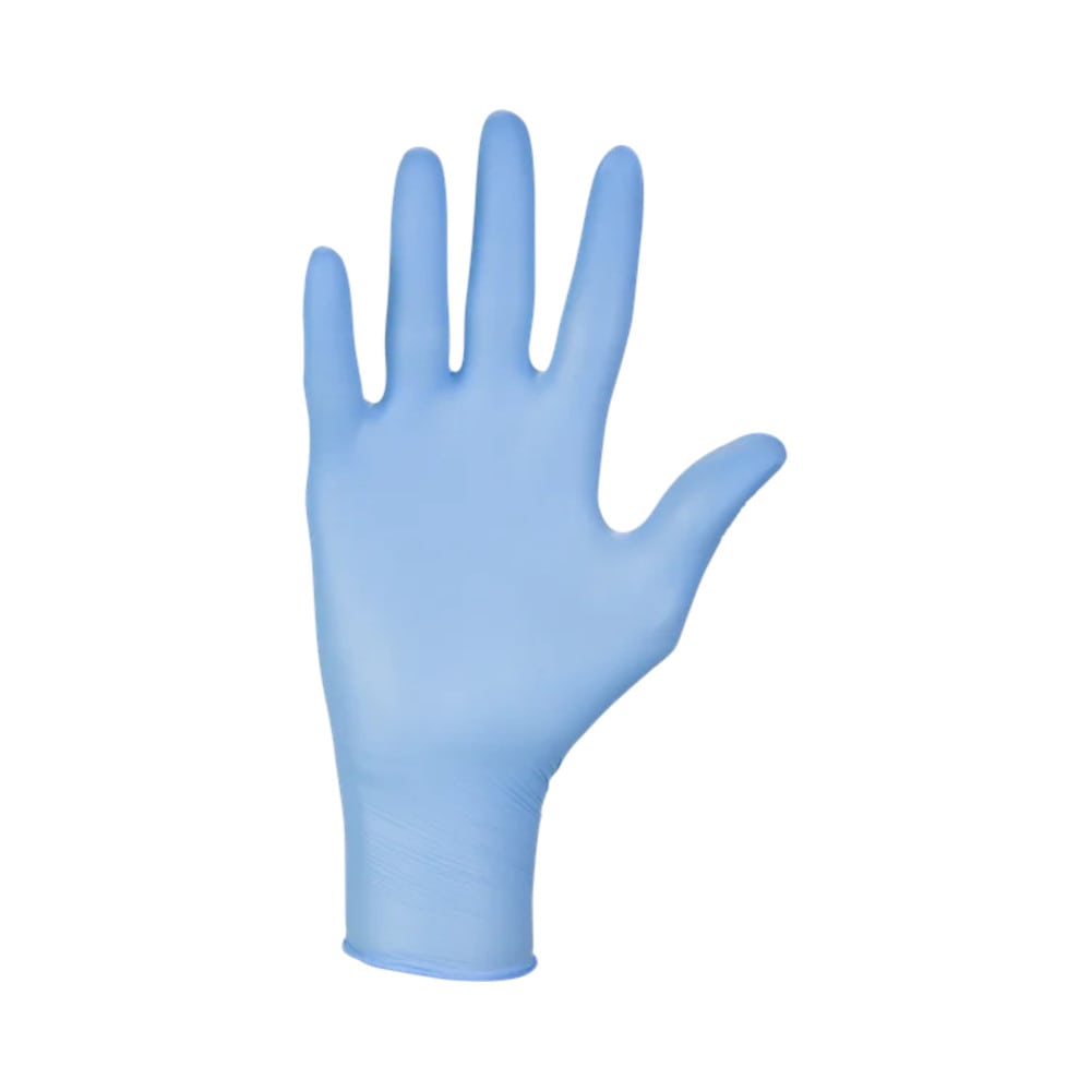 Handschoenen Blauw Nitril Medium 100st. Biomarkt