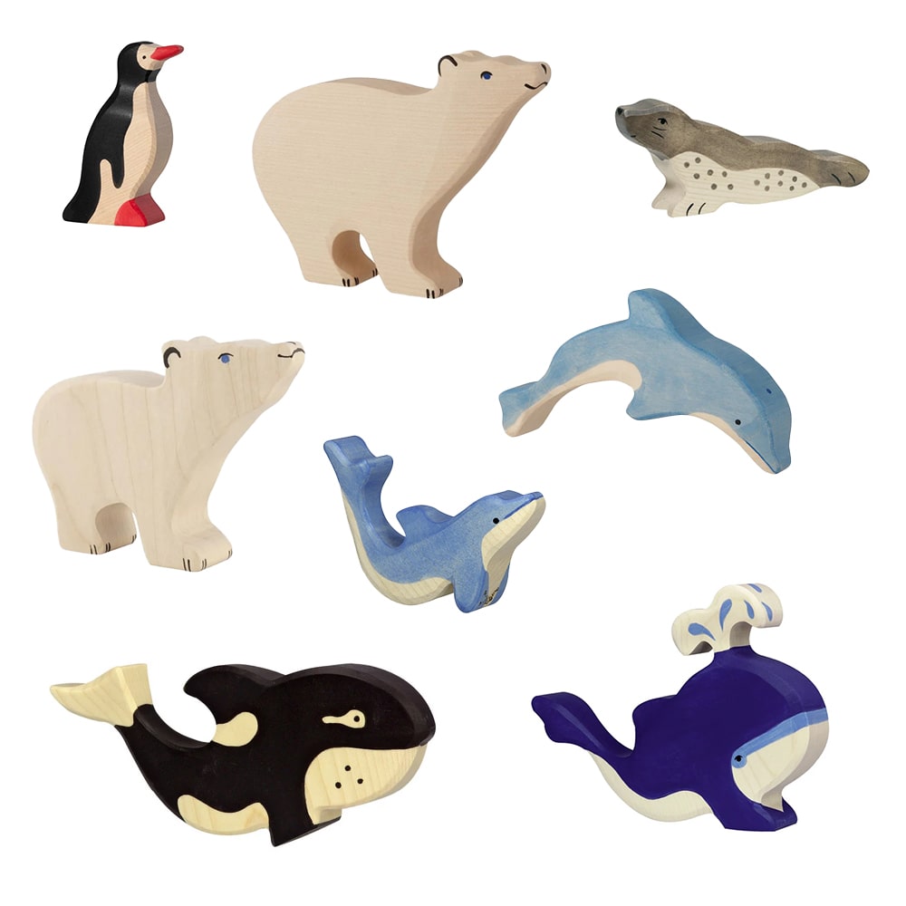 Speelgoedpakket Kinderopvang - Holztiger Pooldieren