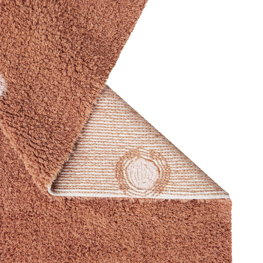 Lorena Canals Vloerkleed Mini Dot Chestnut Lorena Canals