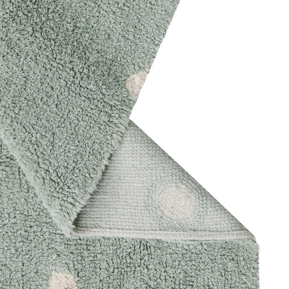 Lorena Canals Vloerkleed Mini Dot Blue Sage Lorena Canals
