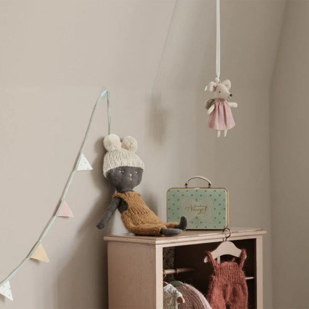 Maileg Angel Muisje in Koffer – 11 cm