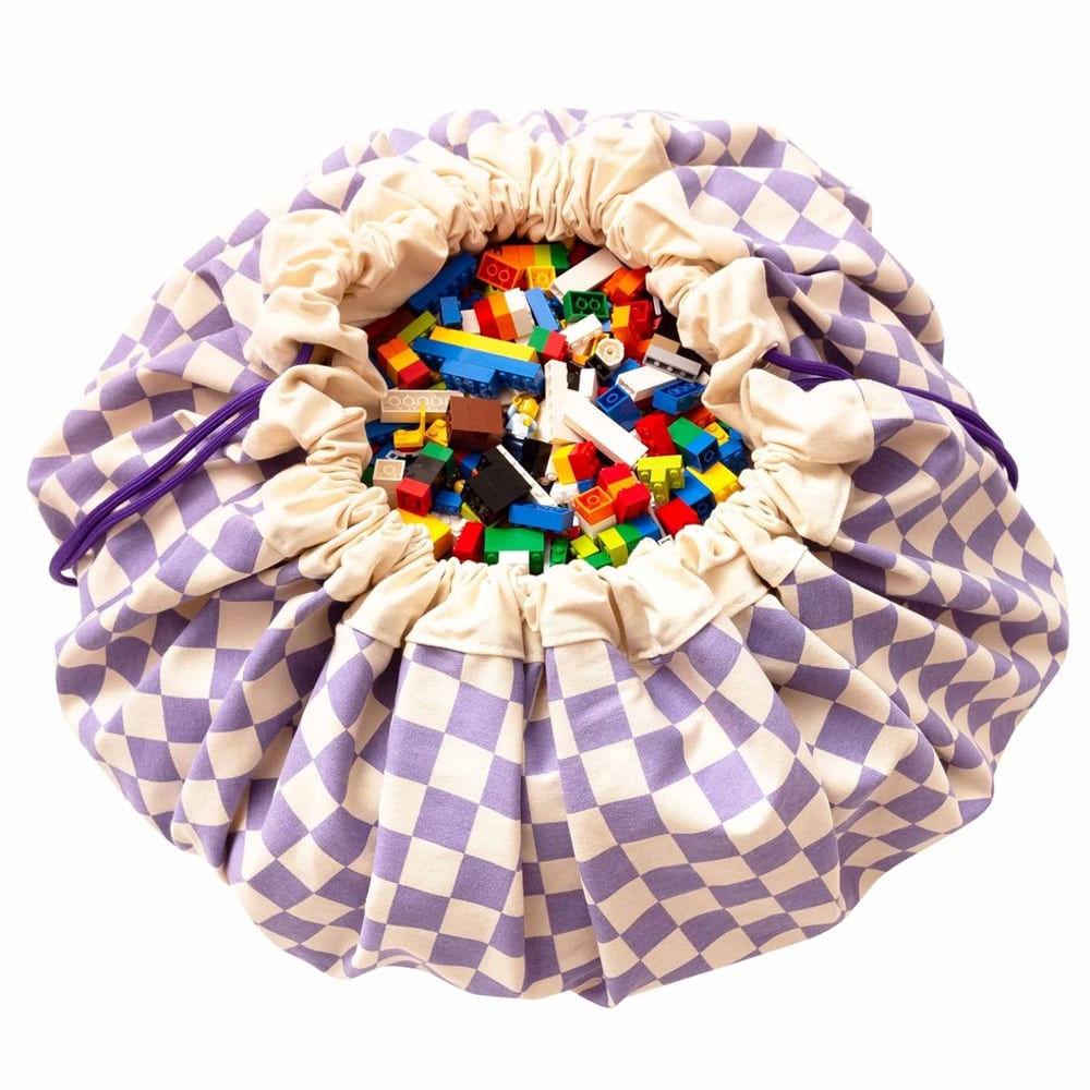 Play and Go Opbergzak-Speelmat Vichy Purple Play and Go