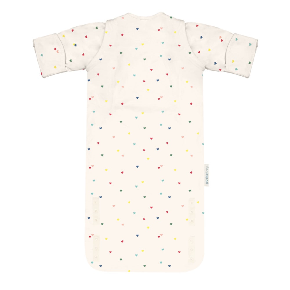 Puckababy Newborn Slaapzak 0 - 6 maanden - Confetti Hearts Puckababy