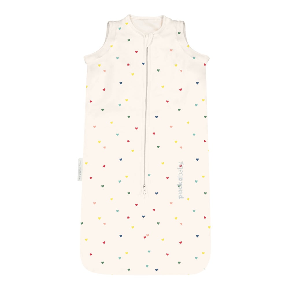 Puckababy Newborn Slaapzak 0 - 6 maanden - Confetti Hearts Puckababy