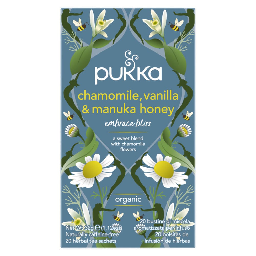 Pukka Thee Chamomile Vanille Manuka Honey Pukka