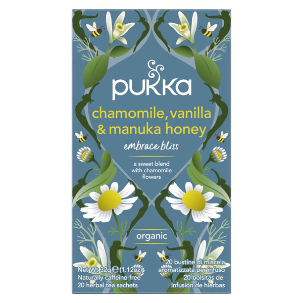 Pukka Thee Chamomile Vanille Manuka Honey Pukka