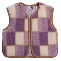 Alwero Bodywarmer Camino Junior - Lila Checker