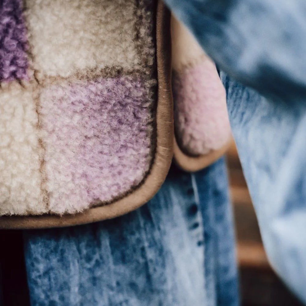 Alwero Bodywarmer Camino Junior - Lila Checker