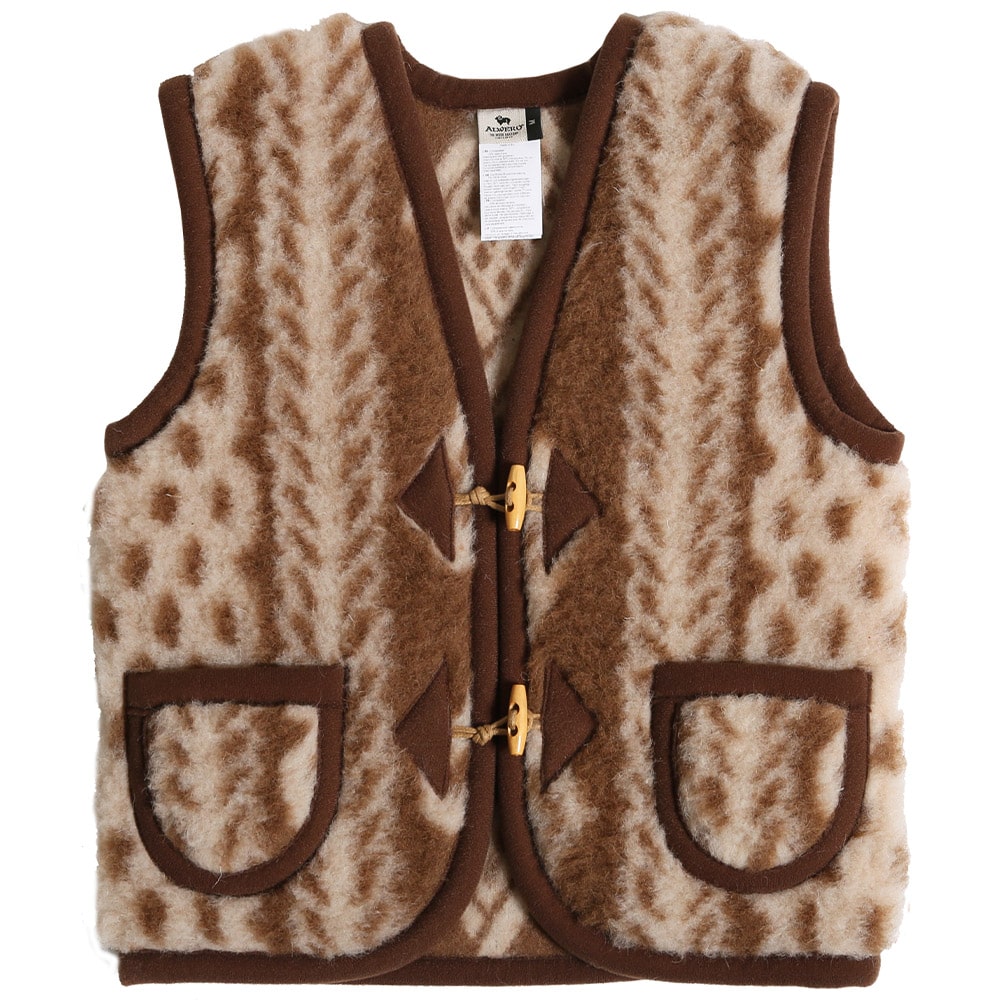Alwero Wollen Bodywarmer Aran Junior Alwero