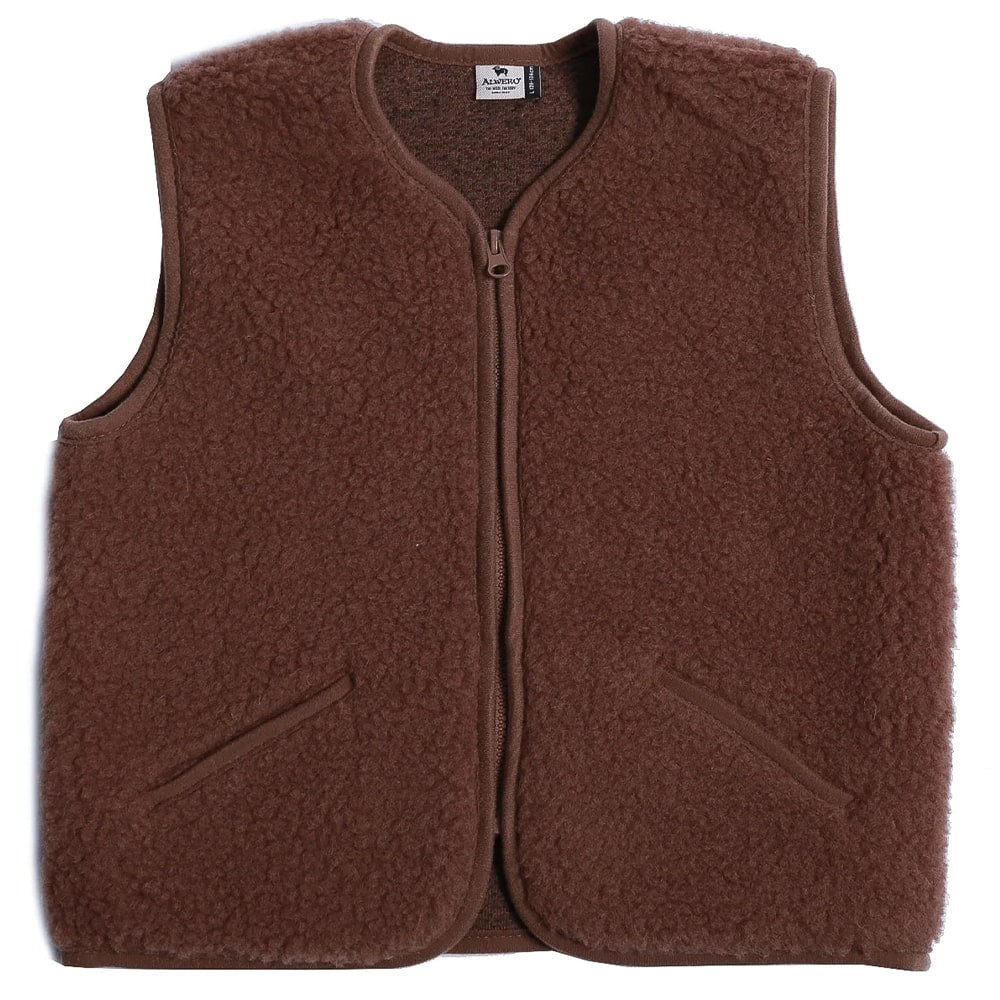 Alwero Bodywarmer Pos Light Junior - Teddy Brown