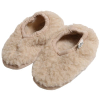 Alwero Wollen Ballerina Sloffen Junior - Beige Alwero