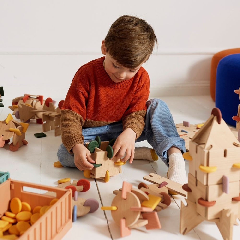 BAVVIC Builder Set - 48 elementen Bavvic
