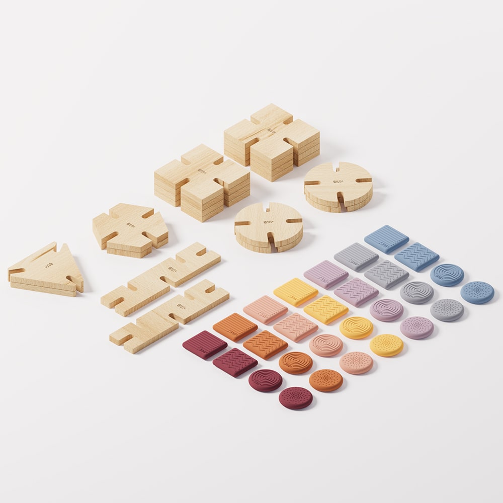 BAVVIC Builder Set - 48 elementen Bavvic