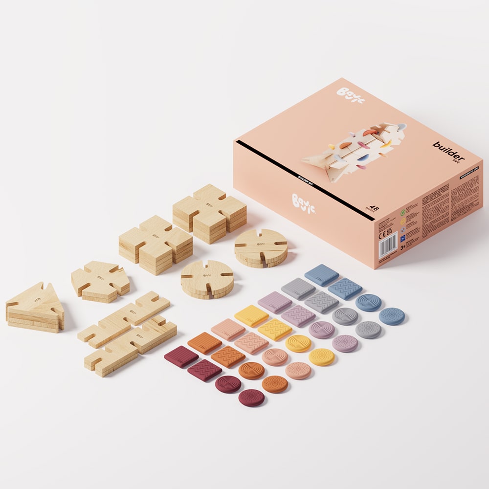BAVVIC Builder Set - 48 elementen Bavvic