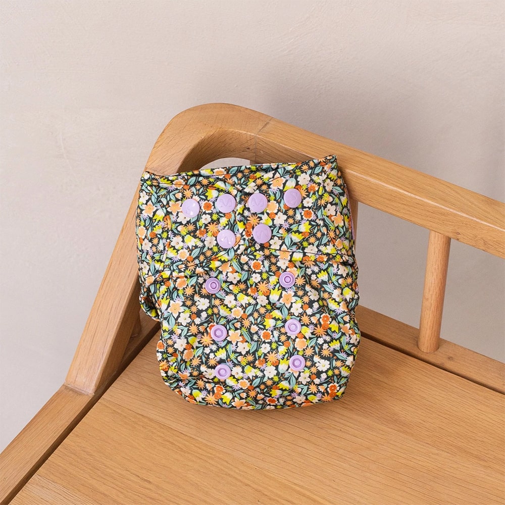 Billie Wonder Wasbare Luier Wrap - Flower Billie Wonder