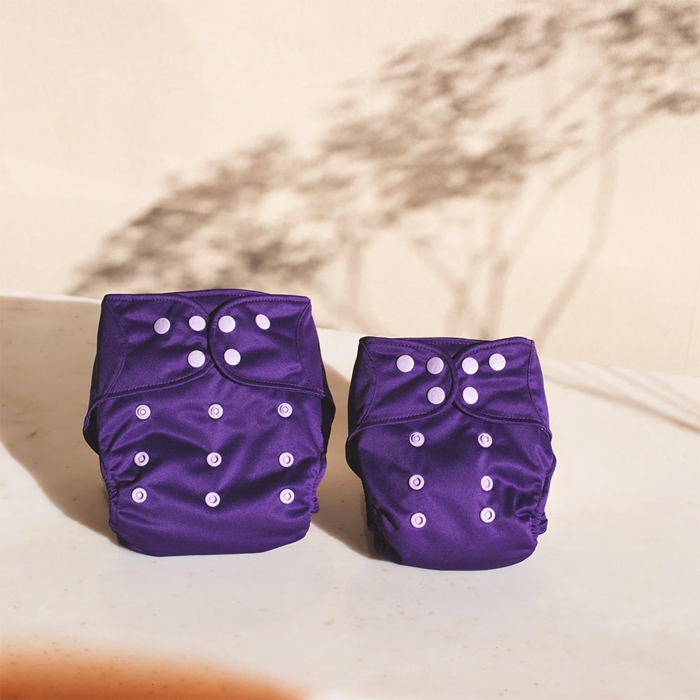 Billie Wonder Wasbare Luier Wrap - Purple Billie Wonder