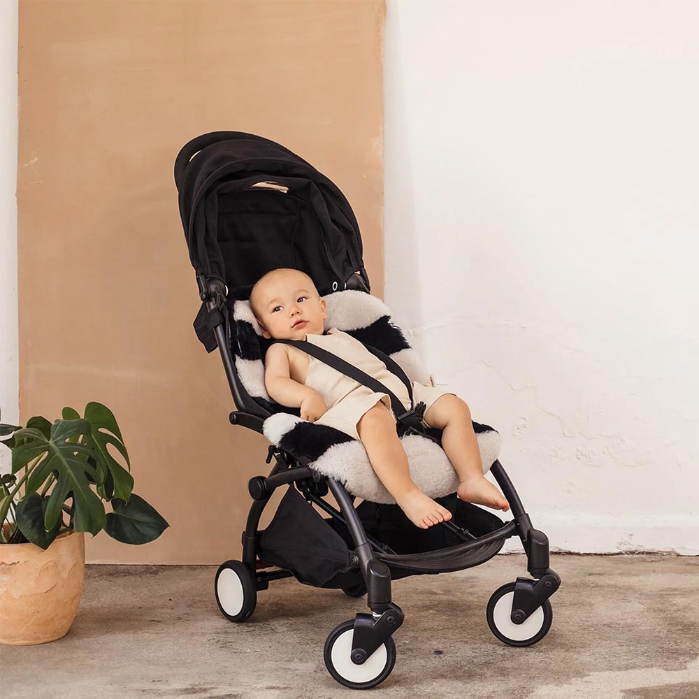 Binibamba Buggy Snuggler Schapenvacht - Half Moon Binibamba