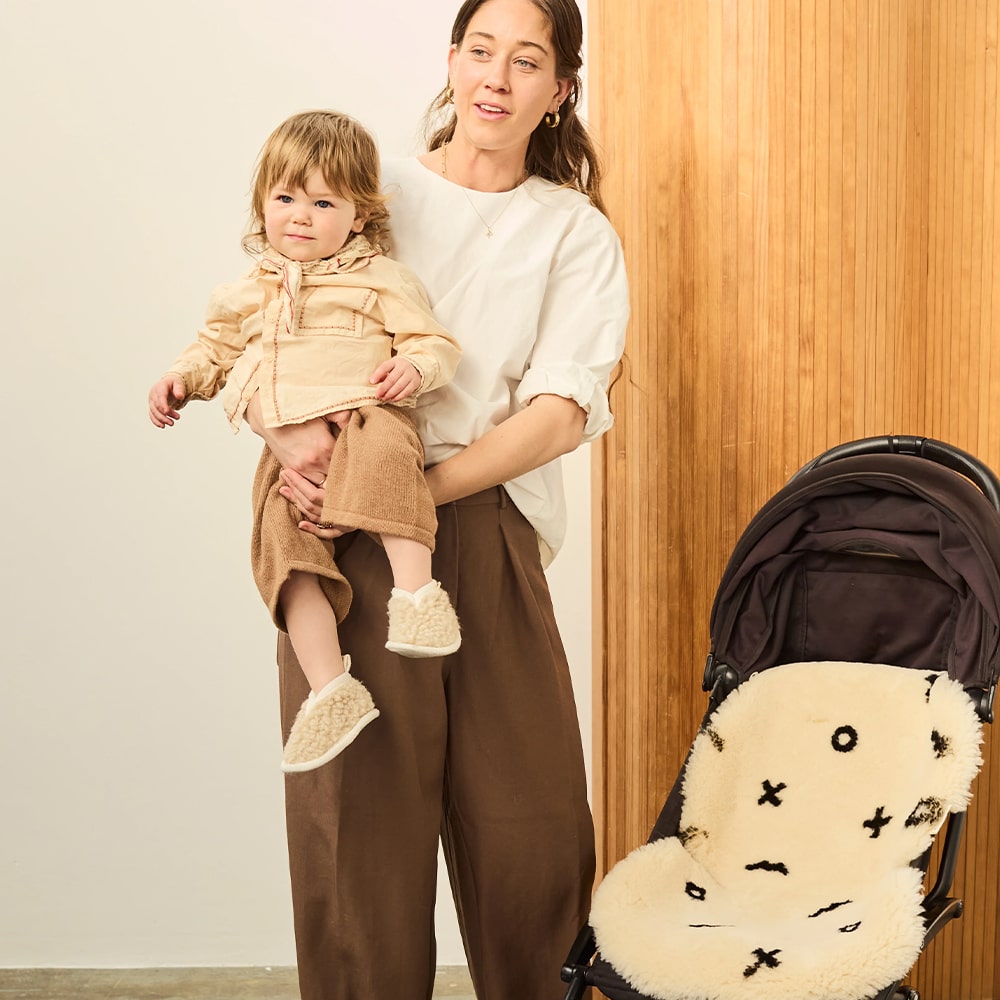 Binibamba Buggy Snuggler Schapenvacht