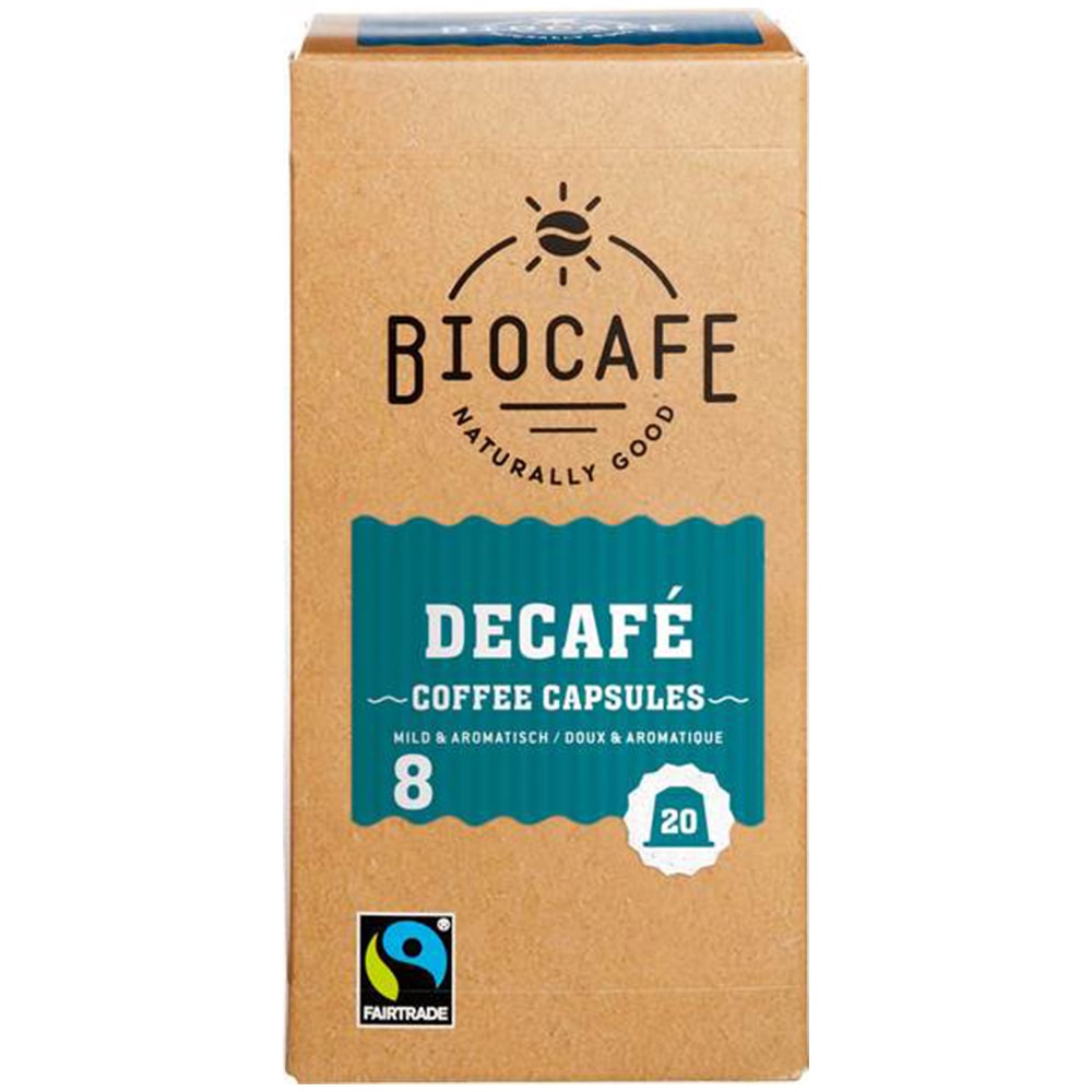 Biocafe Koffiecapsules Decaf