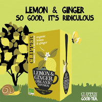 Clipper - Biologische Thee Lemon & Ginger Organic Infusion