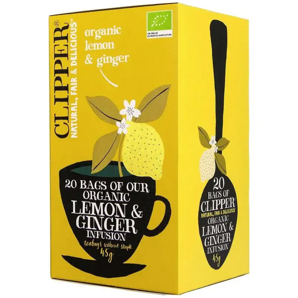 Clipper - Biologische Thee Lemon & Ginger Organic Infusion