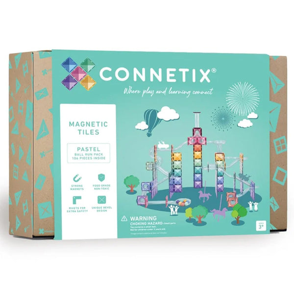 Connetix Tiles Ball Run Pack Pastel 106 Stuks