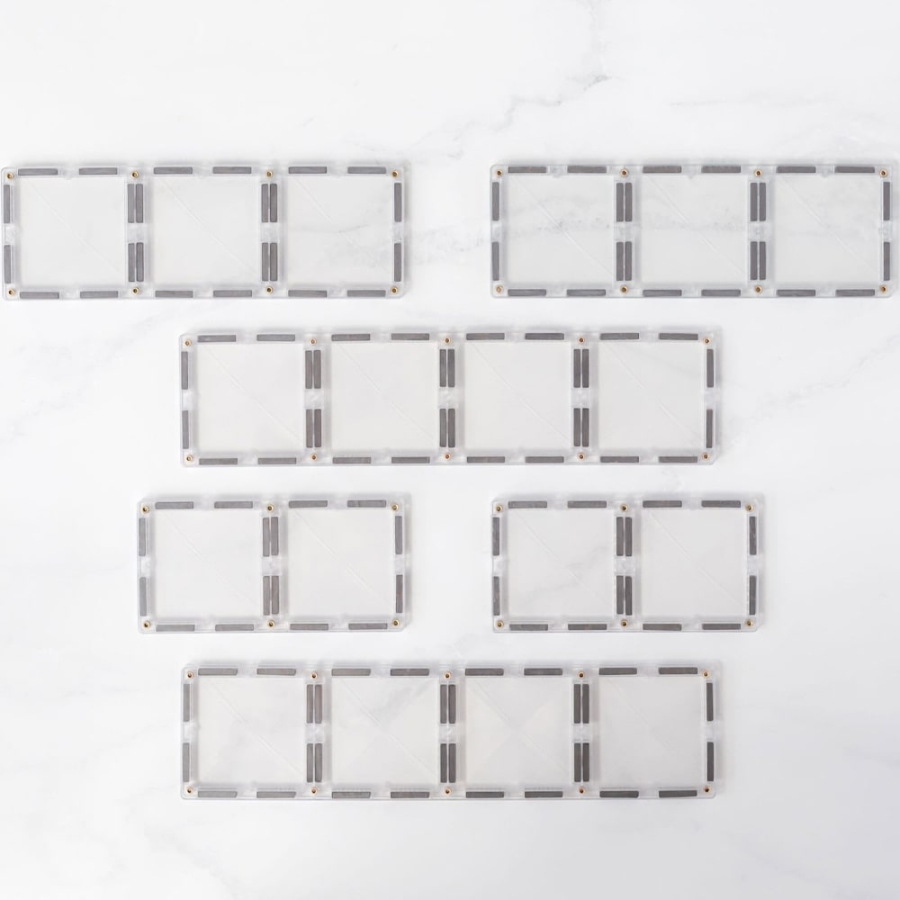 Connetix Tiles Clear Shape Expansion Pack 12 stuks Connetix Tiles