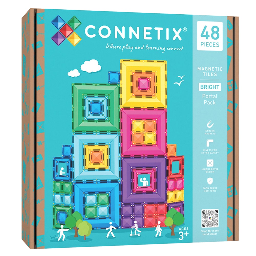 Connetix 48 Delige Bright Portal Pack
