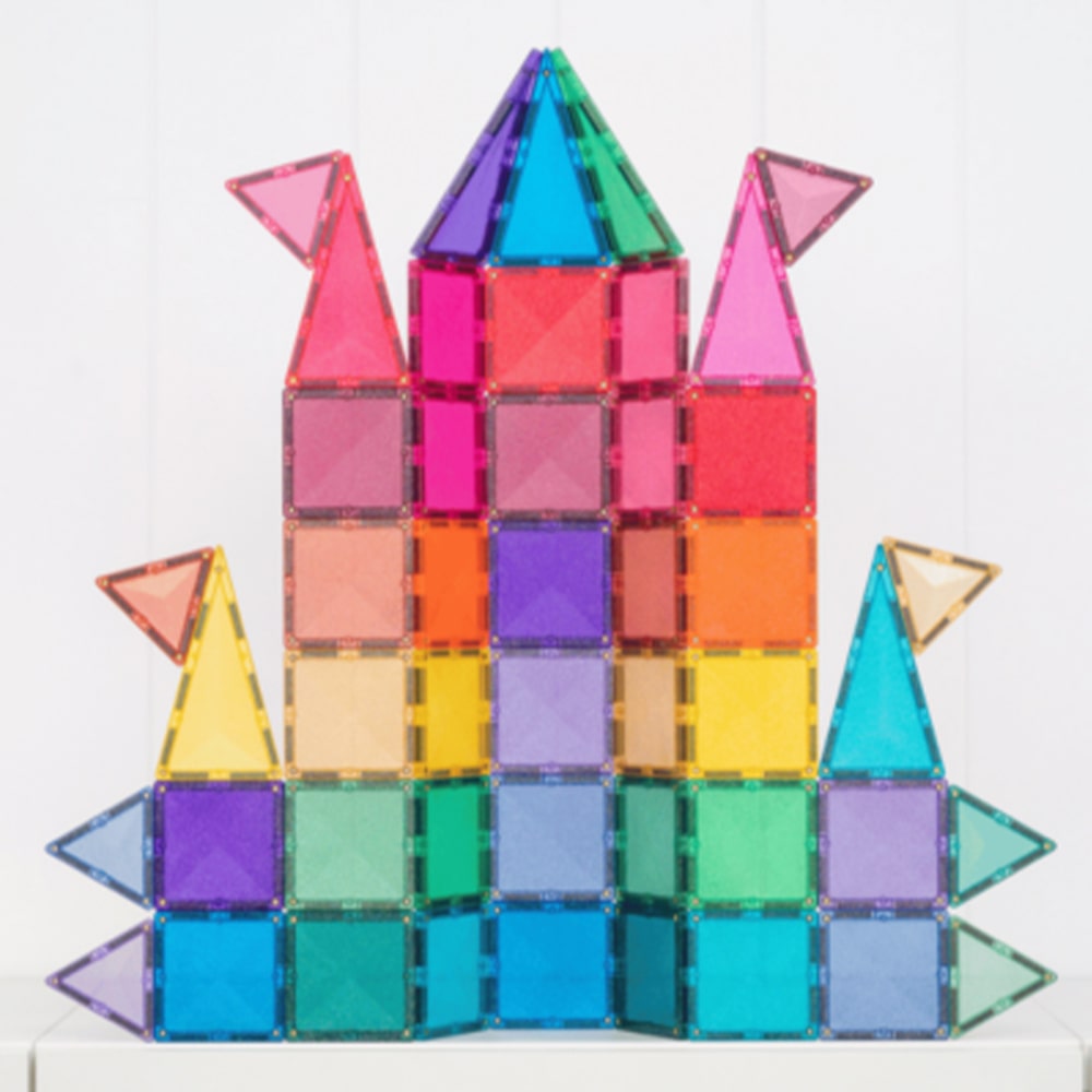 Connetix 48 Delige Glitter Castle Pack